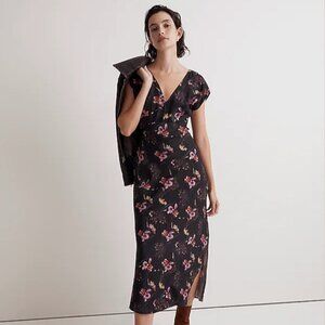 Madewell Belinda Floral Midi Dress